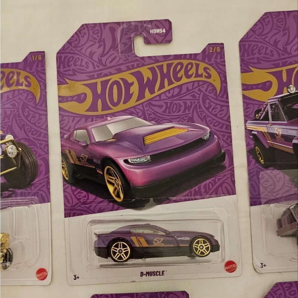 Hotwheels 57th Anniversary Full Set With Chase